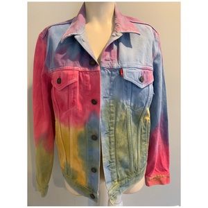 Coats | Levis Rainbow Denim Jacket 